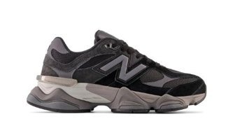 New Balance 9060 U9060BLK Ortopedik Bağcıklı Abzorb Taban Erkek Günlük Ayakkabı Siyah