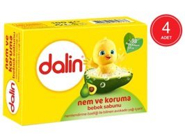 Dalin Katı Bebek Sabunu 4x100 gr