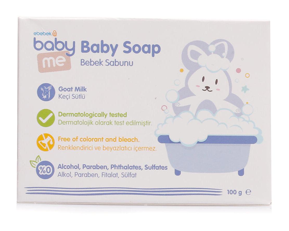 Baby Me Keçi Sütlü Katı Bebek Sabunu 100 gr
