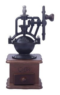 Spactz Manuel Kahve Çekirdeği Öğütücü Vintage Ahşap El Öğütücü Kahve Öğütücü Rulo, Damla Kahve, Espresso, Fransız Basın için En İyisi