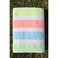 Baveno Outlet 90x180 cm Pamuklu Plaj Havlusu Beyaz