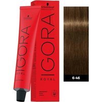 Schwarzkopf Igora Royal Nude Tones 6.46 Bej Çikolata Koyu Kumral Krem Saç Boyası 60 ml