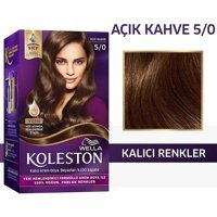 Wella Koleston Kit 5.0 Açık Kahve Krem Saç Boyası 50 Ml