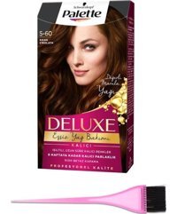 Schwarzkopf Palette Deluxe Zengin Renkler 5.60 Sıcak Çikolata Krem Saç Boyası 50 ml