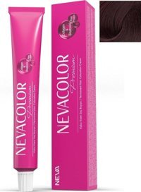 Nevacolor Premium 4.5 Kızıl Kestane Krem Saç Boyası 50 Ml