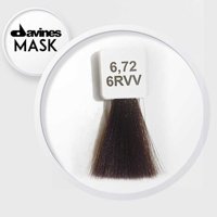 Davines Mask 6.72 Koyu Bej Violet Krem Saç Boyası 60 ml