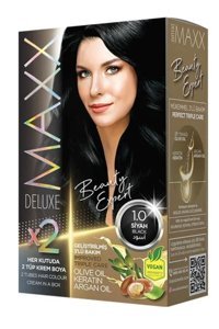 Maxx Deluxe Beauty Expert 1.0 Siyah Krem Saç Boyası 60 Ml