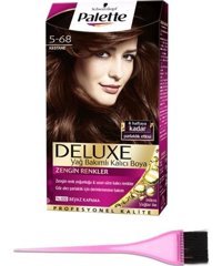 Schwarzkopf Palette Deluxe Zengin Renkler 5.68 Kestane Krem Saç Boyası 50 ml