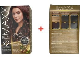 Maxx Deluxe Beauty Expert 4.6 Gizemli Kızıl Krem Saç Boyası 60 Ml