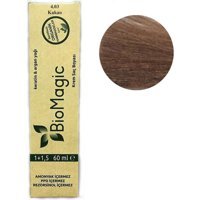 BioMagic Keratin & Argan Yağı 4.03 Kakao Organik Amonyaksız Krem Saç Boyası 60 Ml