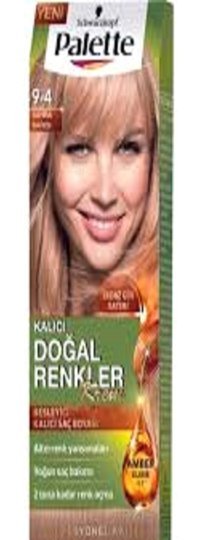 Schwarzkopf Palette Doğal Renkler 9.4 Sahra Sarısı Krem Saç Boyası 50 ml