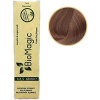 BioMagic Keratin & Argan Yağı 45358 Karamel Organik Amonyaksız Krem Saç Boyası 60 Ml