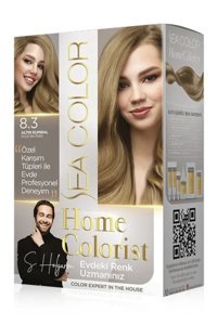 Sea Color Home Colorist 8.3 Altın Kumral Krem Saç Boyası 50 ml