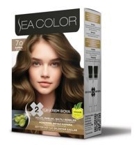 Sea Color 7.0 Kumral Vegan Krem Saç Boyası 50 ml
