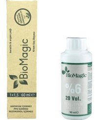 BioMagic Keratin & Argan Yağı 1100 Fildişi Sarı Organik Amonyaksız Krem Saç Boyası 60 Ml