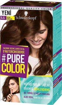 Schwarzkopf Pure Color 5.5 Sıcak Çikolata Jel Saç Boyası 60 ml
