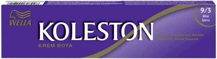 Wella Koleston 9.3 Sarı Krem Saç Boyası 50 Ml