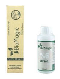 BioMagic Keratin & Argan Yağı 4.00 Kahve Amonyaksız Krem Saç Boyası 60 Ml