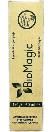 BioMagic Keratin & Argan Yağı 99.21 Buzlu Sarı Amonyaksız Krem Saç Boyası 60 Ml