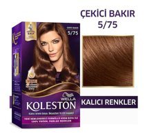 Wella Koleston Kit 5.75 Çekici Bakır Krem Saç Boyası 50 Ml