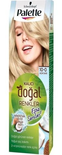 Schwarzkopf Palette Doğal Renkler 10.0 Turuncu Azaltıcı Krem Saç Boyası 50 ml