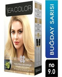 Sea Color Colour Cream 9.0 Buğday Sarısı Krem Saç Boyası 50 ml