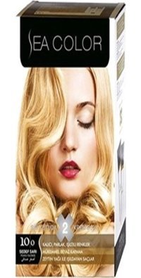 Sea Color Set 10.0 Sedef Sarısı Krem Saç Boyası 50 ml