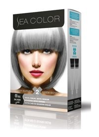 Sea Color Colour Cream 0.01 Füme Gri Krem Saç Boyası 50 ml