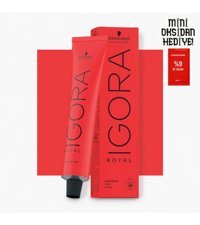 Schwarzkopf Igora Royal Mini Oksidan 5.65 Açık Kahve Çikolata Altın Krem Saç Boyası 60 ml