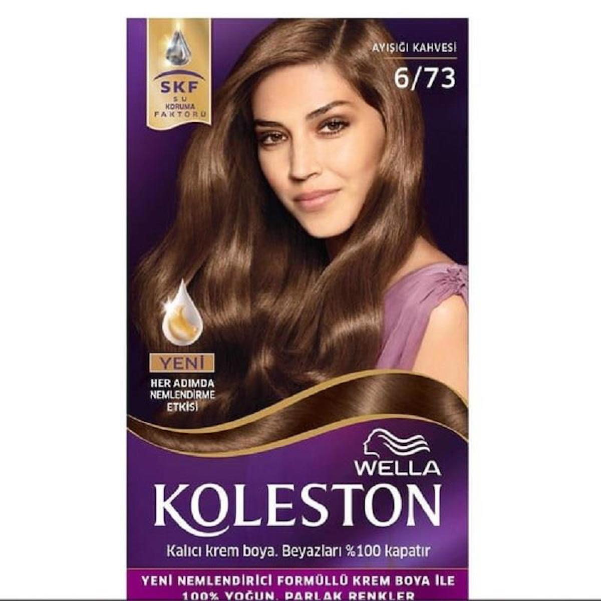 Wella Koleston Set 6.73 Ayışığı Kahvesi Krem Saç Boyası 50 ml