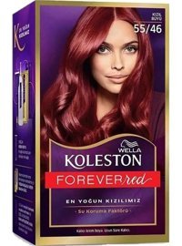 Wella Koleston Forever Red 55.60 Kızıl Büyü Krem Saç Boyası 50 ml