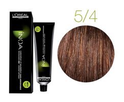 L'oréal Paris İnoa 5.4 Açık Kahve Bakır Krem Saç Boyası 60 Ml