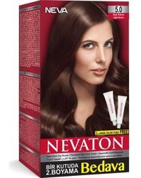 Nevacolor Nevaton 5.0 Krem Saç Boyası 50 ml