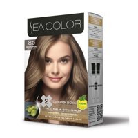 Sea Color 8.0 Açık Kumral Vegan Krem Saç Boyası 50 ml