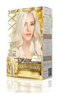 Maxx Deluxe Golden Beauty 0.2 Buzul Sarısı Krem Saç Boyası 60 Ml