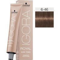 Schwarzkopf Igora Royal Nude Tones 6.46 Koyu Kumral Bej Çikolata Krem Saç Boyası 60 ml
