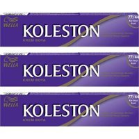 Wella Koleston 77.44 Ateş Kızılı Krem Saç Boyası 3x50 Ml