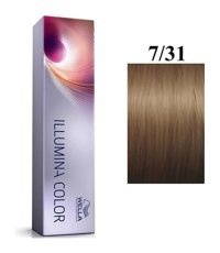 Wella Illumina 7.31 Orta Altın Küllü Kumral Krem Saç Boyası 60 Ml