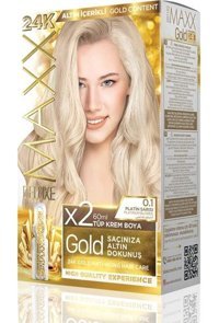 Maxx Deluxe Golden Beauty 0.1 Krem Saç Boyası 60 Ml