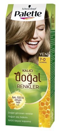 Schwarzkopf Palette Doğal Renkler 7.0 Bal Krem Saç Boyası 50 ml