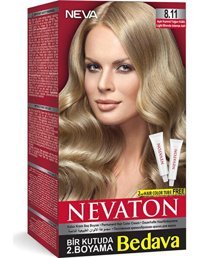 Nevacolor Nevaton 8.11 Krem Saç Boyası 50 ml