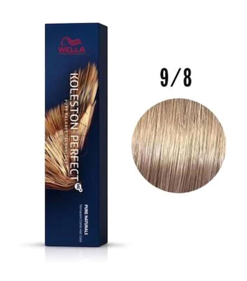 Wella Koleston Perfect Me+ 45513 İnci Organik Krem Erkek Saç Boyası 60 Ml