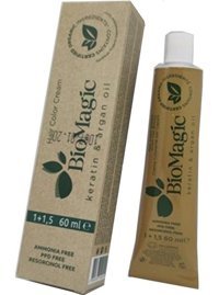 BioMagic Keratin & Argan Yağı 6.00 Koyu Kumral Tüp Saç Boyası 60 Ml