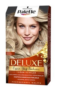 Schwarzkopf Palette Deluxe 9.1 Diamond Blonde Krem Saç Boyası 50 ml