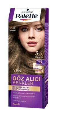 Schwarzkopf Palette Göz Alıcı Renkler 7.0 Krem Saç Boyası 50 ml