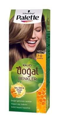 Schwarzkopf Palette Doğal Renkler 7.0 Krem Saç Boyası 50 ml