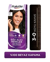 Schwarzkopf Palette Göz Alıcı Renkler 3.0 Koyu Kahve Krem Saç Boyası 50 ml