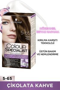 Schwarzkopf Palette Doğal Renkler 5.65 Çikolata Kahve Krem Saç Boyası 50 ml