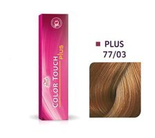 Wella Color Touch Plus 77.03 Doğal Altın Yoğun Orta Sarışın Krem Saç Boyası 60 Ml