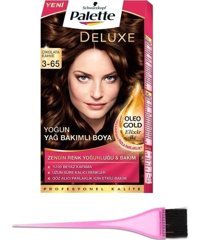 Schwarzkopf Palette Deluxe Zengin Renkler 3.65 Çikolata Kahve Krem Saç Boyası 50 ml